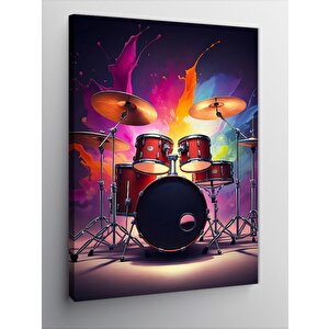 Kanvas Tablo Sahne Davulcusu 50x70 cm