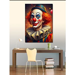 Kanvas Tablo Gülen Palyaço 50x70 cm