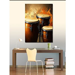Kanvas Tablo Kongo Davulları 70x100 cm