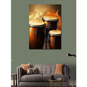 Kanvas Tablo Kongo Davulları 70x100 cm