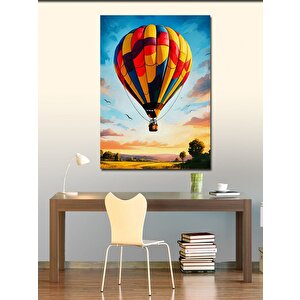 Kanvas Tablo Sıcak Hava Balonu 70x100 cm