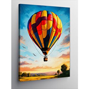 Kanvas Tablo Sıcak Hava Balonu 100x140 cm
