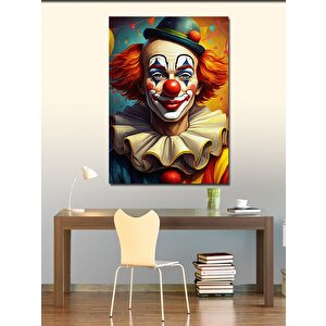 Kanvas Tablo Palyaço Yüzü 50x70 cm