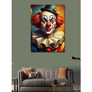 Kanvas Tablo Palyaço Yüzü 50x70 cm