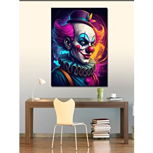 Kanvas Tablo Renkli Palyaço 70x100 cm