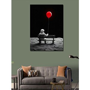 Kanvas Tablo Kırmızı Balon 100x140 cm