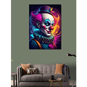 Kanvas Tablo Renkli Palyaço 100x140 cm