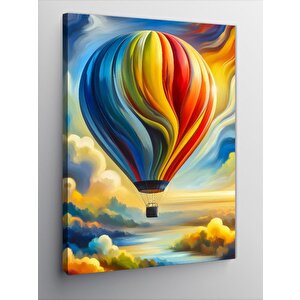 Kanvas Tablo Renkli Balon 100x140 cm