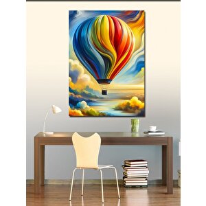 Kanvas Tablo Renkli Balon 100x140 cm
