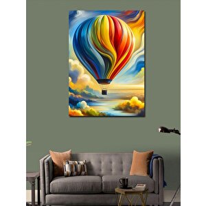 Kanvas Tablo Renkli Balon 100x140 cm