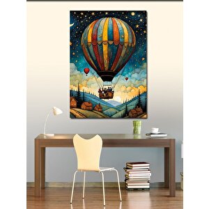 Kanvas Tablo Sıcak Hava Balonu 70x100 cm