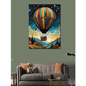 Kanvas Tablo Sıcak Hava Balonu 70x100 cm