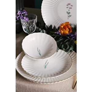 Kütahya Porselen Tiny Miny 6 Parça 21 Cm Pasta Takımı