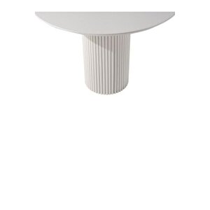 Breeze Yuvarlak Ahşap Bohem Masa 130x130