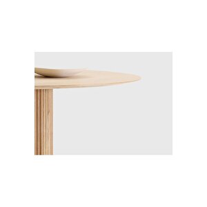 Breeze Yuvarlak Ahşap Bohem Masa 130x130