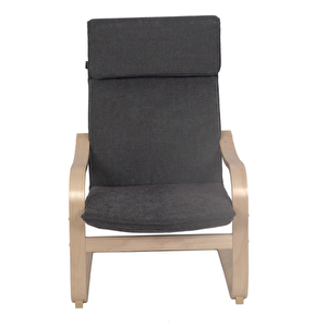 Relax Tv Ve Dinlenme Koltuğu  Şönil Kumaş–koyu Gri  67x95x83 Cm
