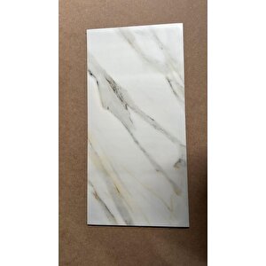 Bs1764 Kendinden Yapışkanlı 1adet 30x60cm Mermer Desenli Esnek Karavan Banyo Wc Duvar Kaplama Paneli