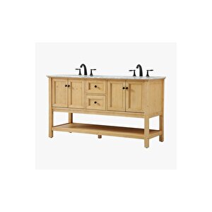 Ahşap Tutku Banyo Dolabı