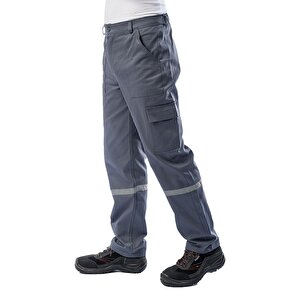 Kışlık Gri İş Pantalonu