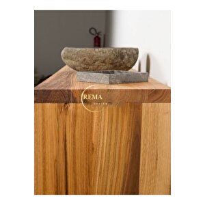 Ahşap Jumbo Banyo Dolabı