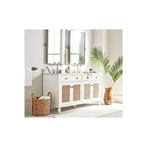 Ahşap Paris Banyo Dolabı