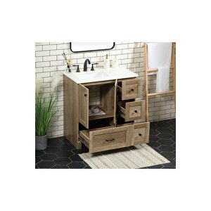 Ahşap Jazz Banyo Dolabı