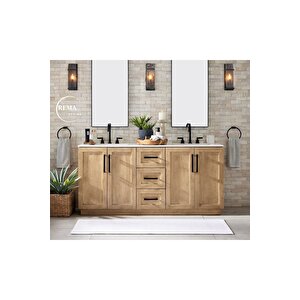 Ahşap Divan Banyo Dolabı