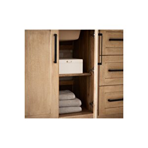 Ahşap Divan Banyo Dolabı