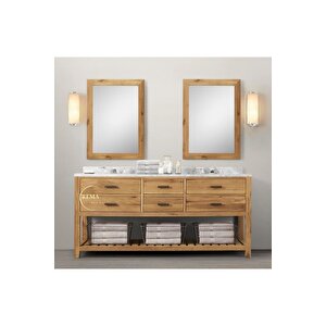 Ahşap Neptün Banyo Dolabı