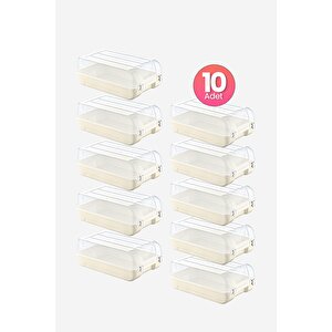 10'lu Set Erkek Latte Ayakkabı Kutusu