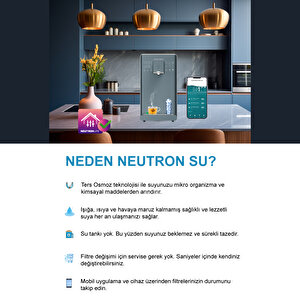 Neutron Ntl-su20c6wb Sıcak/soğuk Tezgah Üstü Akıllı Su Arıtma Cihazı