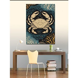 Kanvas Tablo Yengeç Yolu 70x100 cm