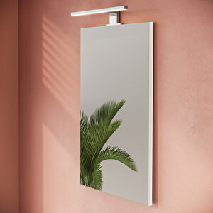 Mia 69576 Banyo Dolabı Seti, Kapaklı, Parlak Beyaz, 40 Cm
