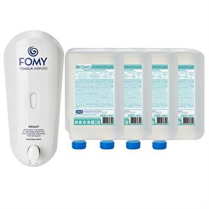 Antibakteriyel Köpük Sabun Güvenli Derinlemesine Temizlik, Uzun Süreli Hijyen 4x1000+dispenser