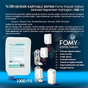 Antibakteriyel Köpük Sabun Güvenli Derinlemesine Temizlik, Uzun Süreli Hijyen 4x1000+dispenser