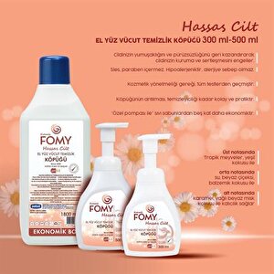 Hassas Cilt Köpük Sabun Seti + Paky Elde Bulaşık Deterjanı