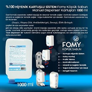 Classic Ferahlatıcı Derinlemesine Temizlik Kremsi Cilt Temizleme Köpüğü 4x1000 + Dispenser