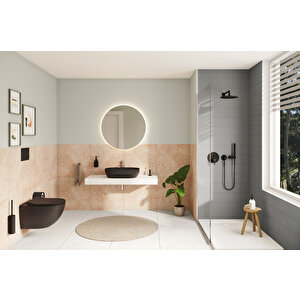 Vitra Outline Çanak Lavabo Mat Siyah 60 Cm 5995b483-0016