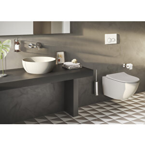 Vitra Outline Çanak Lavabo Yuvarlak 40x40 Cm Mat Bej 5992b420-0016