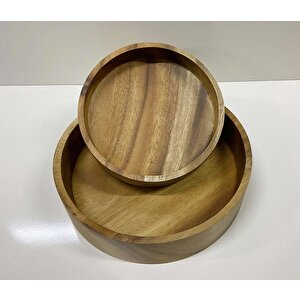 Akasya Bol Kase Takımı 2 Boy 15-20 Cm