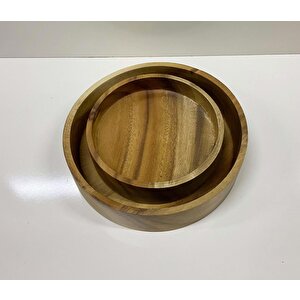 Akasya Bol Kase Takımı 2 Boy 15-20 Cm