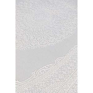 Bienal Vl Saçaklı Modern Dokuma Halı,yüksek Kalite Oturma Odası,salon,mutfak Halısı 8654a-krem