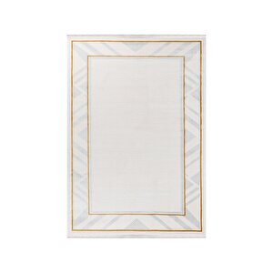 Bienal Vl Saçaklı Modern Dokuma Halı,yüksek Kalite Oturma Odası,salon,mutfak Halısı 8664a-sarı