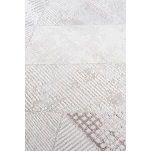 Bienal Vl Saçaklı Modern Dokuma Halı,yüksek Kalite Oturma Odası,salon,mutfak Halısı 8699a-bej