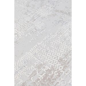 Bienal Vl Saçaklı Modern Dokuma Halı,yüksek Kalite Oturma Odası,salon,mutfak Halısı 8633a-gri