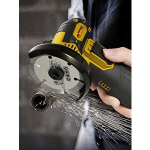 Alman-ms365 Çift Akülü Açılı Şarjlı Avuç Taşlama Demir Kesme 75mm