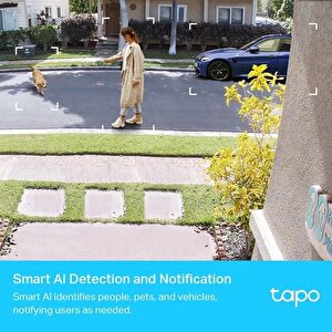 Tapo C420s2 2k Qhd Akıllı Kablosuz Güvenlik Kamerası Sistemi, 2 Kameralı Sistem