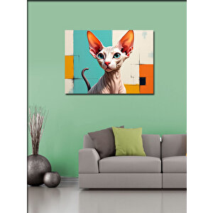 Kanvas Tablo Sfenks Cinsi Kedi 70x100 cm