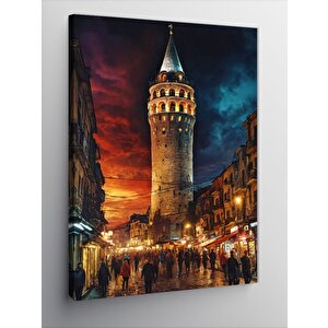 Kanvas Tablo Galata Kulesi 70x100 cm