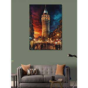 Kanvas Tablo Galata Kulesi 70x100 cm